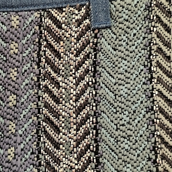 Seven7 For All Mankind Mahlia Kent The Side Zip Pierced Blue Jeans in 28 - Picture 6 of 13